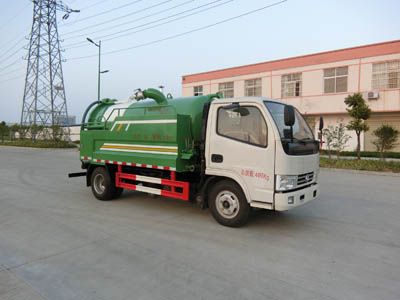 国五轻卡清洗吸污车